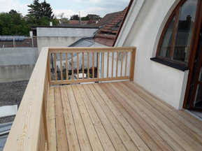 Balkon von Pfneisl Holzbau